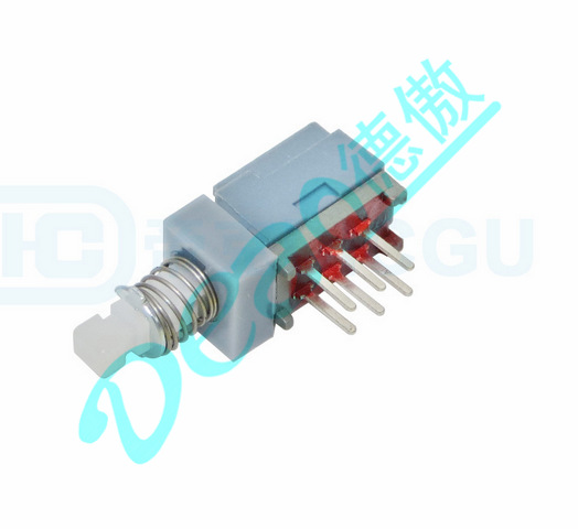 PS909L-22 自鎖按鍵開關2P2T